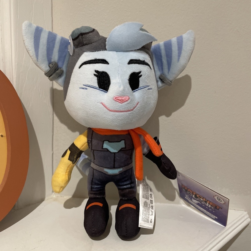 Ratchet & Clank: Rift Apart 7.5 in Standing Plush - Rivet